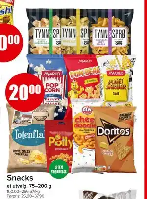 Spar Snacks tilbud