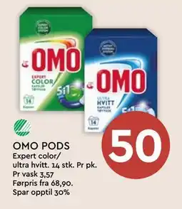 Coop Mega OMO PODS tilbud