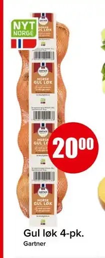 Spar Gul løk 4-pk tilbud