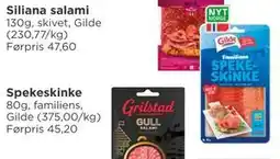 Meny Spekeskinke tilbud