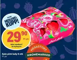 Coop Mega Eple pink lady 6 stk tilbud