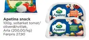 Meny Apetina snack tilbud