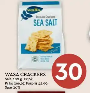 Coop Mega WASA CRACKERS tilbud