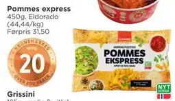 Meny Pommes express tilbud