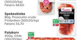 Meny Spekeskinke tilbud