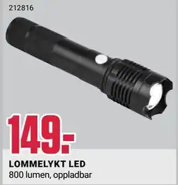 Europris LOMMELYKT LED tilbud