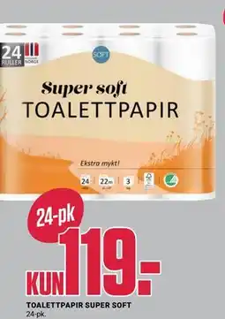 Europris TOALETTPAPIR SUPER SOFT tilbud