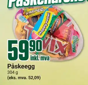 Europris Påskeegg tilbud