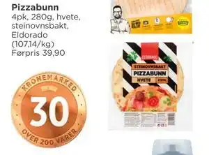 Meny Pizzabunn tilbud