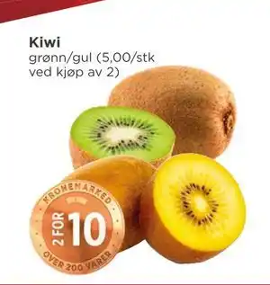 Meny Kiwi tilbud