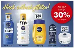 Sparkjøp ALT FRA NIVEA tilbud