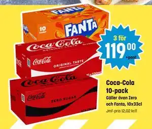 Eurocash Coca-Cola 10-pack tilbud