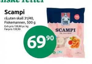 Joker Scampi tilbud