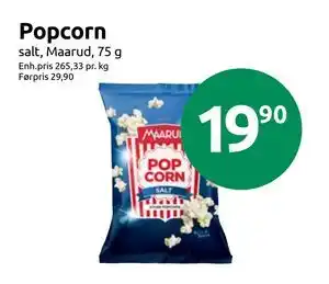 Joker Popcorn tilbud