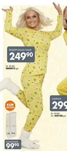 Sparkjøp PÅSKEPYJAMAS DAME tilbud