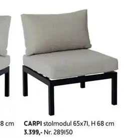 Bohus CARPI stolmodul tilbud