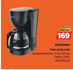 POWER Kaffetrakter tilbud