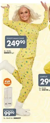 Sparkjøp PÅSKEPYJAMAS DAME tilbud