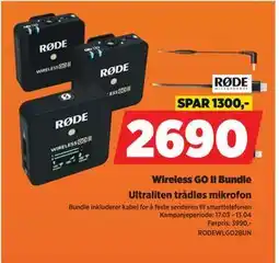 POWER Wireless GO II Bundle tilbud