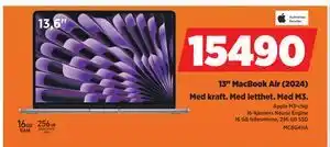 POWER 13 MacBook Air (2024) tilbud