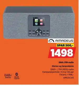 POWER DAB-/FM-radio tilbud