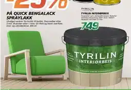 TYRILIN INTERIØR BEIS