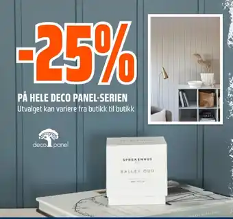 Coop Obs På hele deco panel-serien tilbud