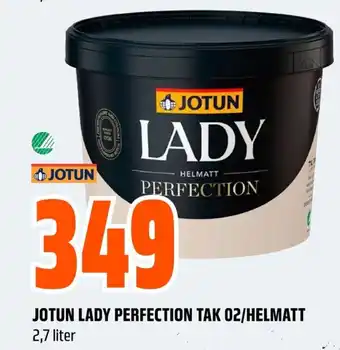 Coop Obs Jotun lady perfection tak 02/helmatt 2,7 liter tilbud