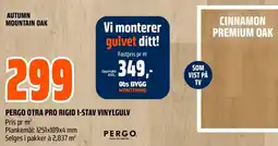 Coop Obs PERGO OTRA PRO RIGID 1-STAV VINYLGULV tilbud