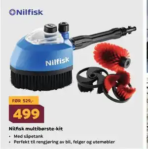 Megaflis Nilfisk multibørste-kit tilbud