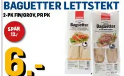 Price Lagerbutikk Baguetter lettstekt tilbud