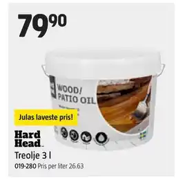 Jula Treolje 3 l tilbud