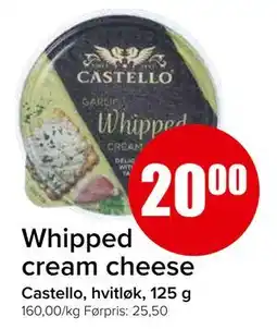 Spar Whipped cream cheese tilbud