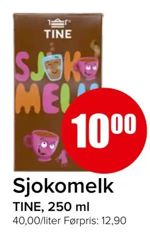 Spar Sjokomelk tilbud