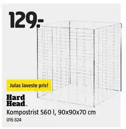 Jula Kompostrist 560 l, 90x90x70 cm tilbud