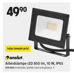 Jula Arbeidslampe LED 850 lm, 10 W, IP65 tilbud