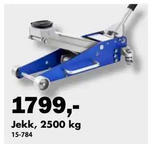 Biltema Jekk, 2500 kg tilbud