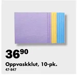 Biltema Oppvaskklut, 10-pk tilbud