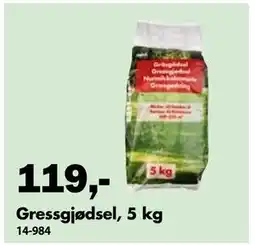 Biltema Gressgjødsel, 5 kg tilbud