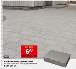 jem & fix BELEGNINGSSTEIN NORDIC tilbud