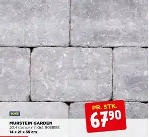 jem & fix MURSTEIN GARDEN tilbud