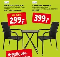 jem & fix KAFÉBORD MONACO tilbud