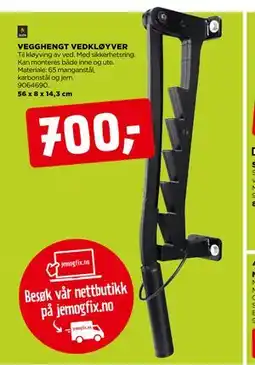 jem & fix VEGGHENGT VEDKLØYVER tilbud