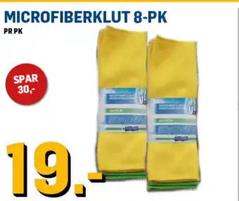 Price Lagerbutikk MICROFIBERKLUT 8-PK tilbud