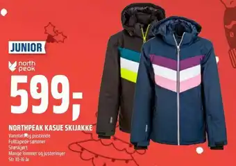 Coop Obs Northpeak kasue skijakke tilbud