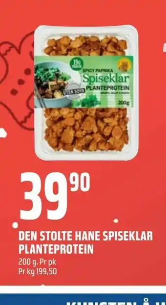 Coop Obs Den stolte hane spiseklar planteprotein tilbud