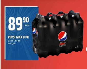 Coop Obs Pepsi max 8 pk tilbud