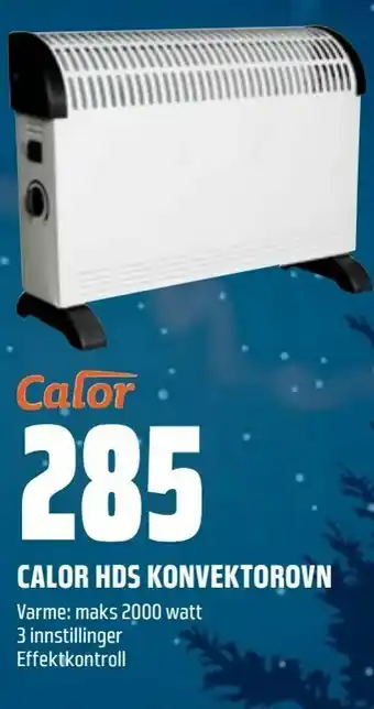Obs Bygg Calor hds konvektorovn tilbud