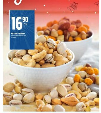 Coop Obs Nøtter i løsvekt tilbud