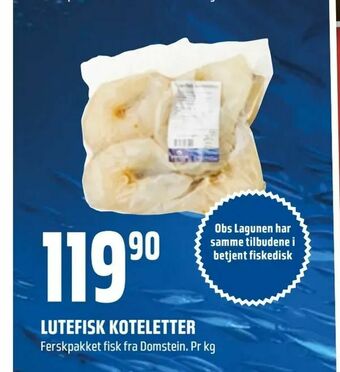 Coop Obs Lutefisk koteletter tilbud